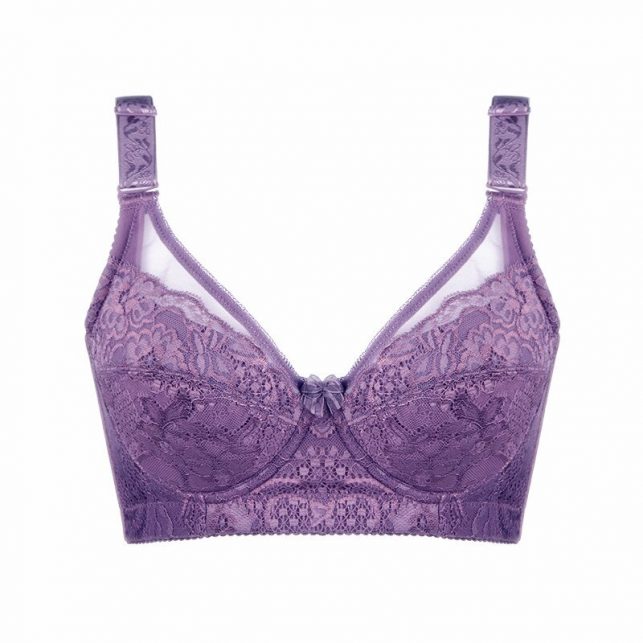 New Sexy Woman Push Up Bra Lace Women Bra Three Quarters Cup Sexy Lingerie Bra Sets Underwire Four-Hook-and-eye Free Shipping