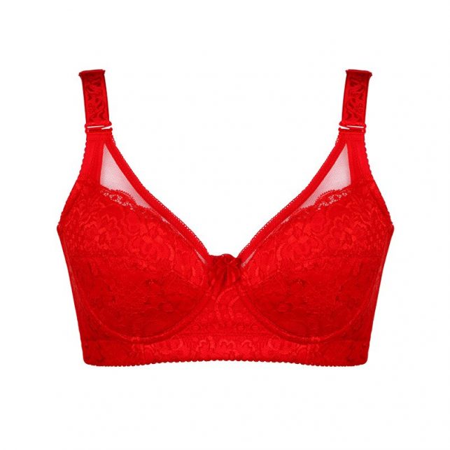 New Sexy Woman Push Up Bra Lace Women Bra Three Quarters Cup Sexy Lingerie Bra Sets Underwire Four-Hook-and-eye Free Shipping